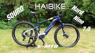 HAIBIKE SDURO HARD NINE 70  EMTB Vorstellung Bosch CX [upl. by Ekal]