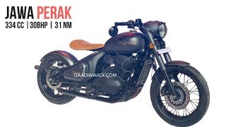 Jawa 300 Jawa 42 Jawa Perak Bobber Launched  Walkaround [upl. by Bork]