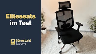 ELITESEATS Bürostuhl im Test Lohnt sich der Kauf [upl. by Zamora]