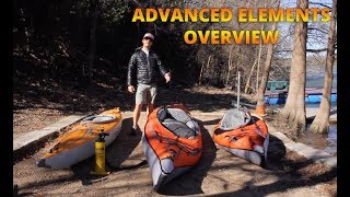 ACK Basics Advanced Elements Inflatable Kayaks Key Models Overview [upl. by Nidla]