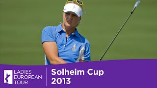 Solheim Cup  Day 3 Highlights [upl. by Sidonnie]