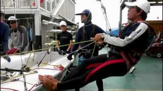 Trapeze Sailing Training [upl. by Hairehcaz]