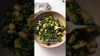 ErewhonStyle Kale amp White Bean Salad plantbasedrecipes [upl. by Camilo]