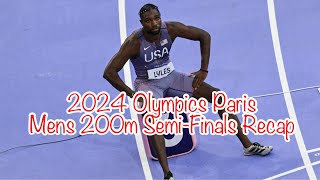 2024 Paris Olympics Men’s 200m SemiFinals  Noah Lyles vs Letsile Tebogo 🇺🇸🇧🇼 [upl. by Nuahsyd]