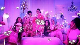 7 Rings Ariana Grande Clean Lyrics [upl. by Asiar]