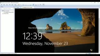 How to Install Windows Server 2016 on Vmware Workstation [upl. by Itaws723]