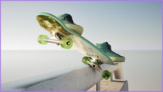 The Most Challenging Skateboarding Game Yet SkateLab [upl. by Friend]