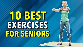 10 Best Exercises For Seniors Over 60 [upl. by Litnahc]