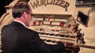 Phil Kelsall at the Blackpool Tower Wurlitzer organ [upl. by Ecirtaed]