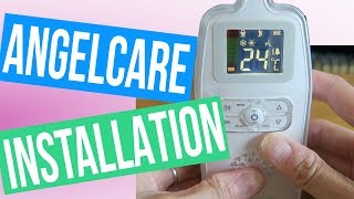 HOW TO INSTALL ANGELCARE SENSOR PAD  AND INSTALL MONITOR [upl. by Utley]