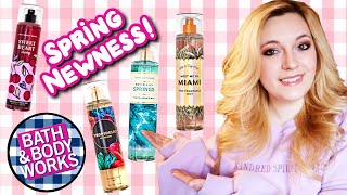 New for SPRING at Bath amp Body Works 🌿🌤️ A Review  Haul of Some New Fragrances [upl. by Atsejam]