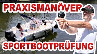 Bootsführerschein Grundmanöver l Sportboot l SBF See amp Binnen 🌊 [upl. by Alah963]