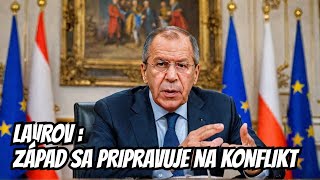 SERGEJ LAVROV quotAk Zelenského režim zlyháquot EÚ sapripravuje na quotpriamy ozbrojený konflikt s Ruskomquot [upl. by Basile]