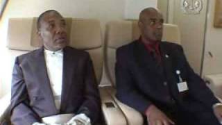 Charles Taylor Departs Sierra Leone [upl. by Jolenta]