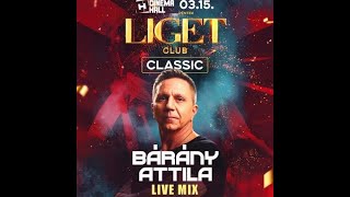 Bárány Attila Live Mix  Liget Classic Cinema Hall 2024 03 15 [upl. by Ramirolg]