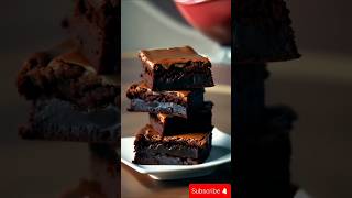 Brownies Recipe🥧 reels views facts viralvideo yt shorts video desert facts baku coffee [upl. by Kcerred]