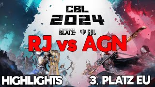 CBL 2024 RJ vs AGN  Highlights  Deutsch  HD [upl. by Huxham]