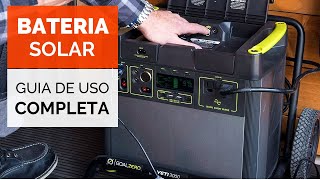 ENERGÍA GRATIS  Generador Eléctrico Solar Portátil ☀️ Goal Zero Yeti 3000 [upl. by Lindholm742]