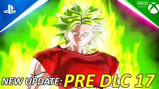 NEW PRE DLC 17 FREE UPDATE FOR DRAGON BALL XENOVERSE 2 [upl. by Peters]