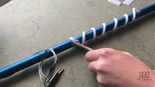 Hawaiin Sling  Polespear Grip  Spearfishing DIY [upl. by Jasmin]