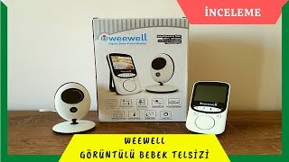 GÖRÜNTÜLÜ BEBEK TELSİZİ Weewell WMV815 [upl. by Macilroy685]