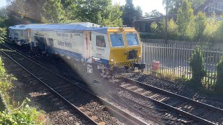 Plasser amp Theurer 084x44SRT Switch amp Crossing Tamper  DR73950  Balfour Beatty [upl. by Rostand]