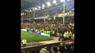 AEK Athens Fans at Goodison [upl. by Aikat]