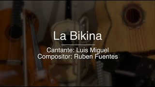 La Bikina  Puro Mariachi Karaoke  Luis Miguel [upl. by Zosema598]