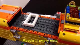 LEGO Mindstorms MilkaChocolateFactory [upl. by Ahsirat]