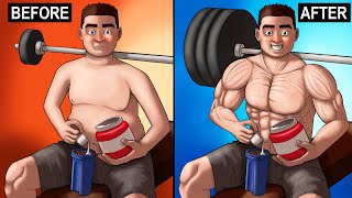 The ONLY Supplements You Need to Build Muscle Faster [upl. by Enieledam380]