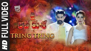 TRING TRING Full Video Song  Jai Lava Kusa Video Songs  Jr NTR Raashi Khanna  Devi Sri Prasad [upl. by Ieppet]