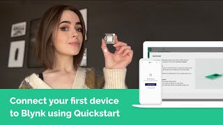 Tutorial Connect your first device to Blynk using Quickstart [upl. by Anoiek]