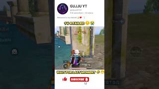 1 V 4 Clutch failed 😭😔 BGMI Montage  bgmi iqooneo7 pubgmobile montage bgmilive [upl. by Nilerual]