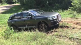 Audi Q7 2015 TDi 272hp offroad and drift test [upl. by Karab]