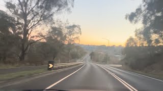 MELBOURNE to DAYLESFORD Drive  No Talking No Music ASMR Pt 6 [upl. by Aubyn698]