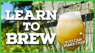 HOME BREWING 101 How to Brew Beer at Home The Beginners Guide [upl. by Polish]