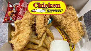 Chicken Express  Chicken Tender Dinner Review [upl. by Gemina]