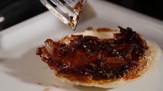 Tarte Tatin di Scalogno e Valtellina Casera DOP stagionato [upl. by Ramon]