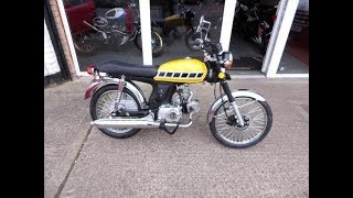 2017 nanfang NF50A SS50 retro 1960s 1970s moped 50cc £799£100 OTR [upl. by Cheke]