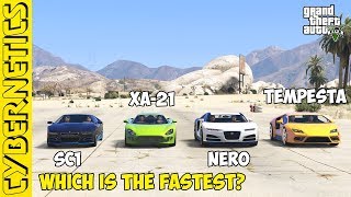 GTA 5  Tempesta vs XA21 vs SC1 vs Nero [upl. by Silado]