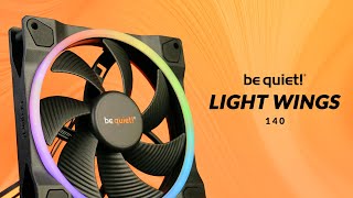 Be quiet Light Wings 140 Review  The Case Fan Version but in BIG [upl. by Hiro900]