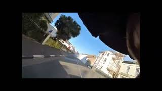 Isle on man TT 2024 POV Davey Todd on board INSANE [upl. by Enylcaj]