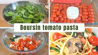 We Baked the TikTok Pasta Recipe  with Boursin Cheese and Capers [upl. by Enamart]