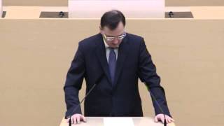 Historische Stunde im Landtag Rede des tschechischen Premiers Petr Nečas [upl. by Leifer]