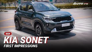 2024 Kia Sonet  First Impressions  The newest subcompact crossover in PH [upl. by Aindrea147]