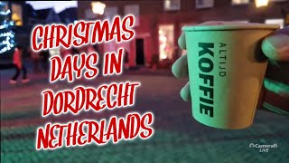 Christmas Market Tour in the Netherlands  Dordrecht [upl. by Aeht]