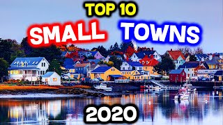 Top 10 BEST Small Towns to Live in America for 2020 [upl. by Norred804]