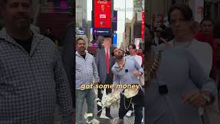 Bro Turned ENTIRE Times Square MAGA 🔥💰 [upl. by Rol]