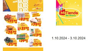 Ofertas Mi Tienda de Ahorro MX del 1 al 3 de octubre del 2024 [upl. by Fisa644]