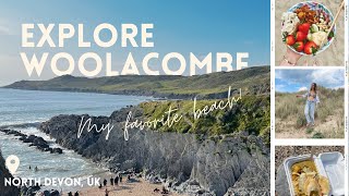 Exploring WOOLACOMBE UK  My favourite beach [upl. by James825]